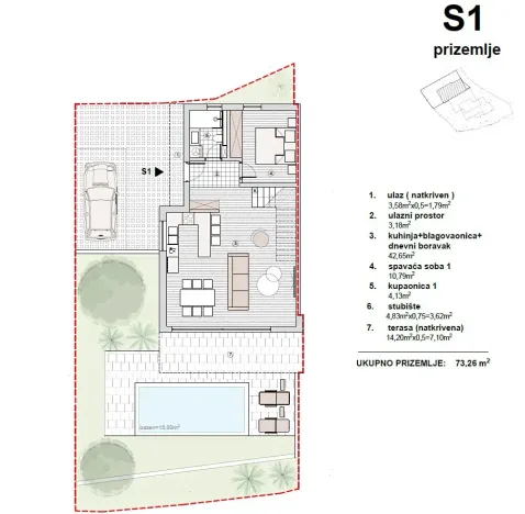 Prodej rodinného domu, Vodice, Chorvatsko, 150 m2