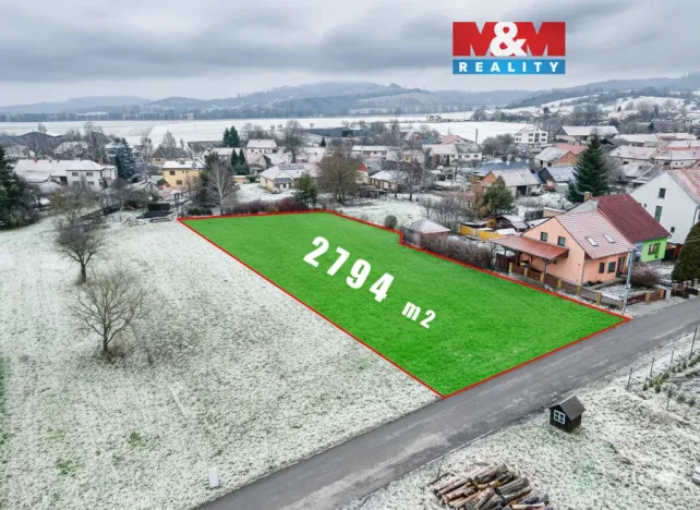 Prodej pozemku pro bydlení, Cetkovice, 2794 m2