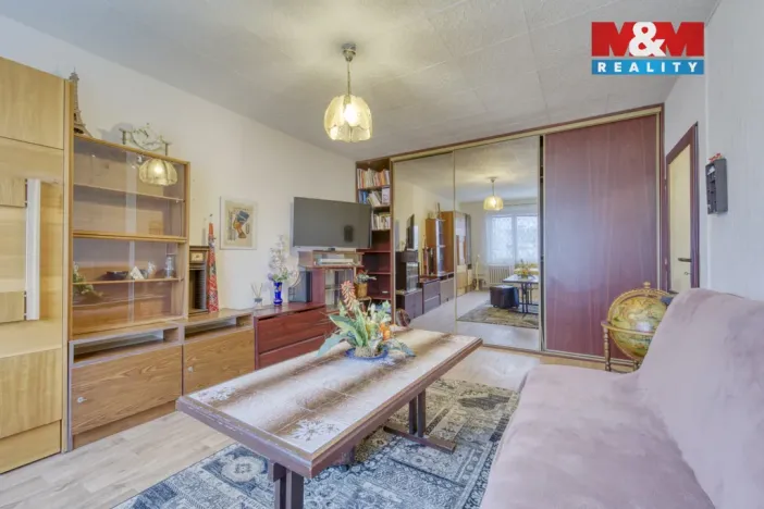 Pronájem bytu 1+1, Plzeň, Železničářská, 41 m2