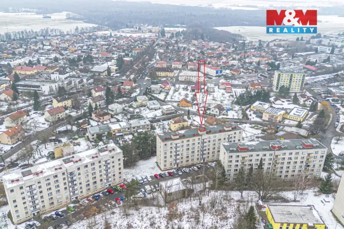 Prodej bytu 2+1, Třemošnice, Brigádnická, 49 m2