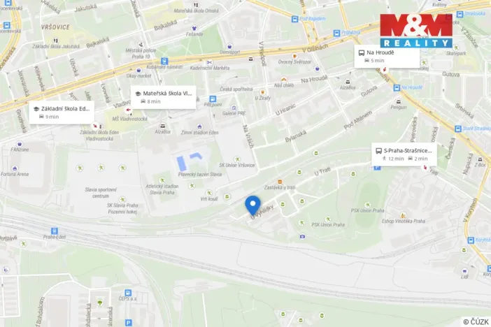 Prodej bytu 2+1, Praha - Strašnice, U trati, 47 m2