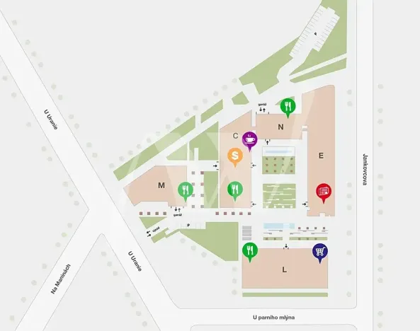 Pronájem kanceláře, Praha - Holešovice, Jankovcova, 330 m2