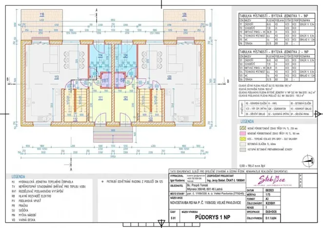 Prodej rodinného domu, Velké Pavlovice, 134 m2