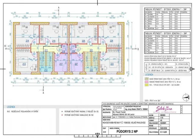 Prodej rodinného domu, Velké Pavlovice, 134 m2