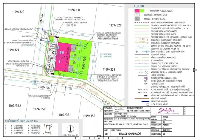 Prodej rodinného domu, Velké Pavlovice, 134 m2