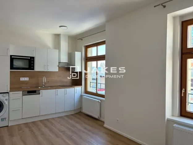 Pronájem bytu 1+kk, Praha - Liboc, Jenečská, 27 m2