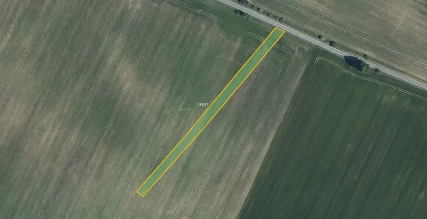 Prodej pole, Domamil, 9549 m2