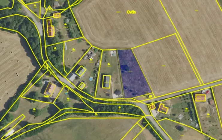 Prodej pozemku pro bydlení, Jince, 2172 m2