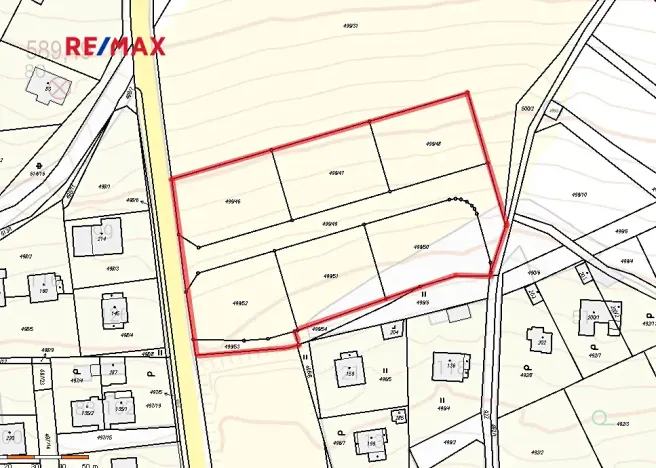 Prodej komerčního pozemku, Humpolec, 7831 m2