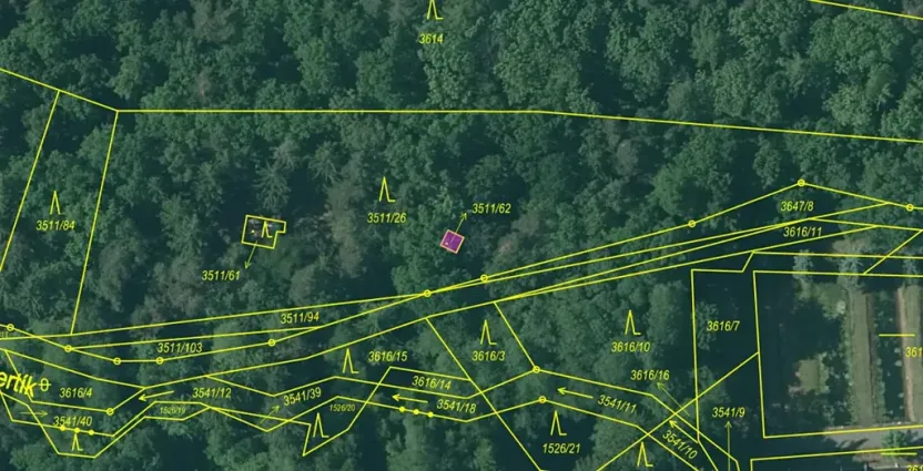 Dražba chaty, Jivno, 9 m2