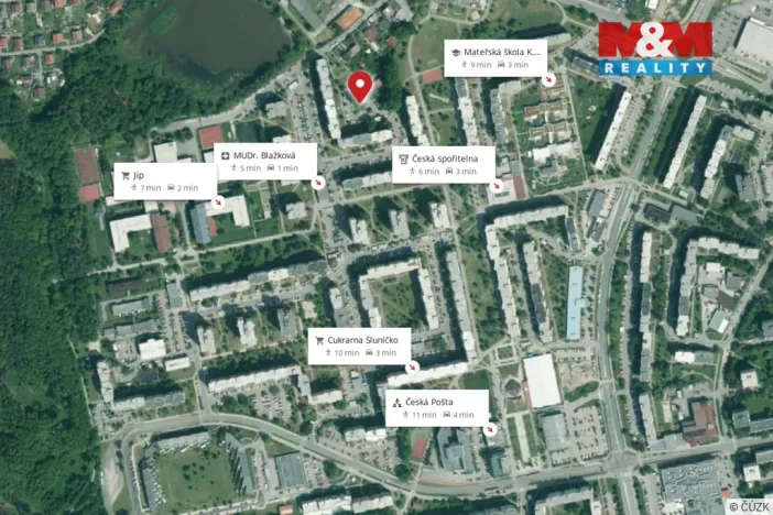 Pronájem bytu 3+1, České Budějovice - České Budějovice 2, K. Chocholy, 72 m2