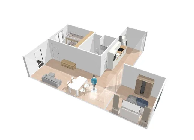Pronájem bytu 3+kk, Liberec - Liberec III-Jeřáb, Slavíčkova, 68 m2