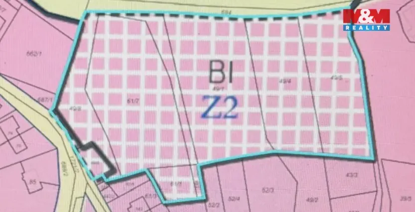 Prodej pozemku pro bydlení, Vyskytná nad Jihlavou, 5720 m2