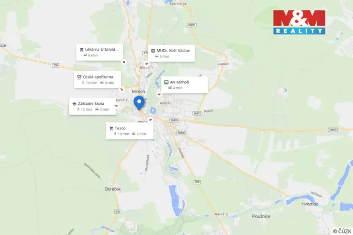 Prodej rodinného domu, Mimoň - Mimoň III, Mírová, 218 m2