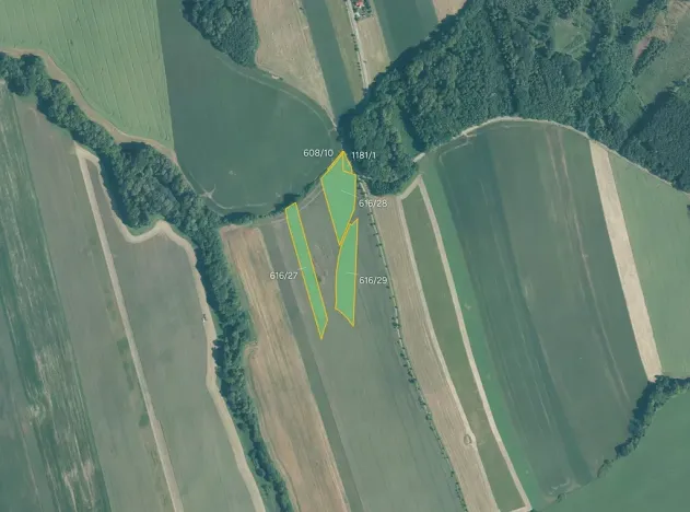 Prodej pole, Starý Jičín, 19908 m2