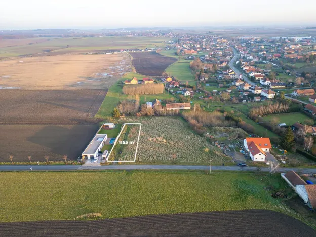 Prodej pozemku, Dolní Ředice, Drahošská, 1155 m2