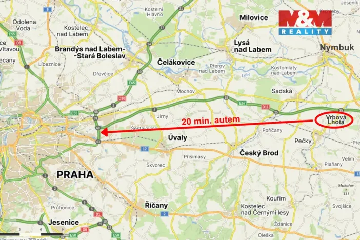 Prodej pozemku pro bydlení, Vrbová Lhota, 711 m2