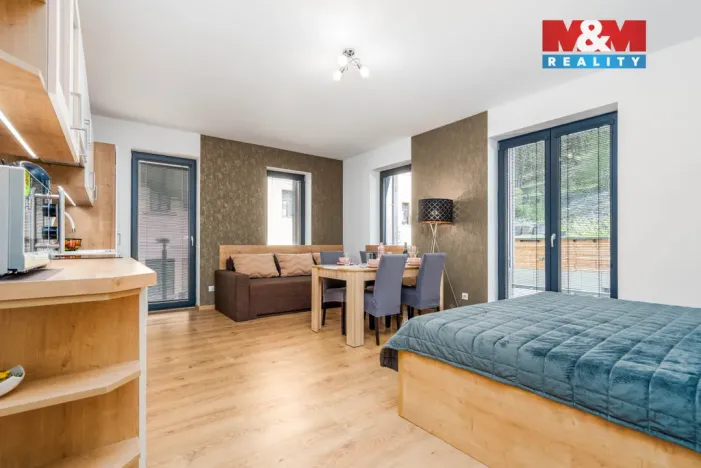 Prodej bytu 1+kk, Vrchlabí - Hořejší Vrchlabí, Horská, 44 m2