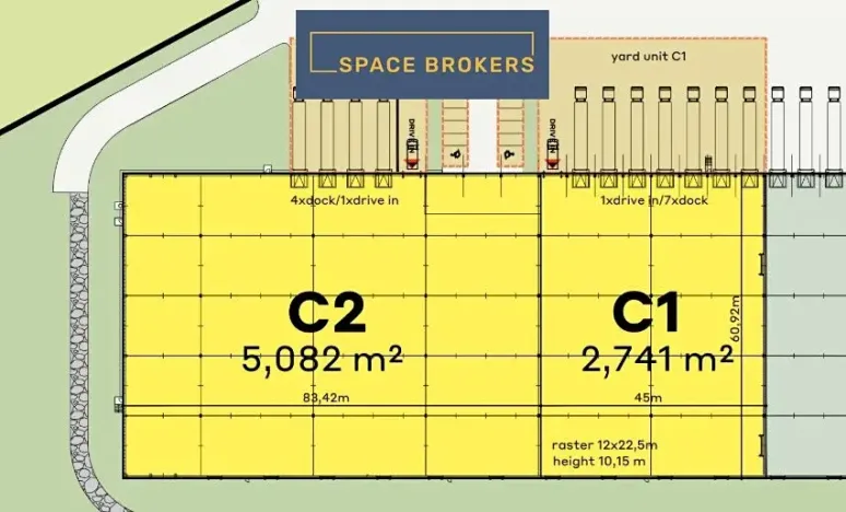 Pronájem skladu, Pardubice, 5082 m2