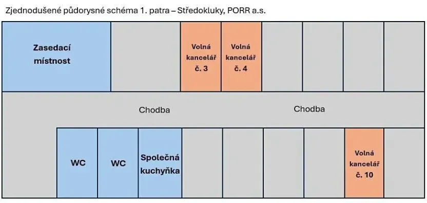 Pronájem kanceláře, Středokluky, Nové Středokluky, 40 m2