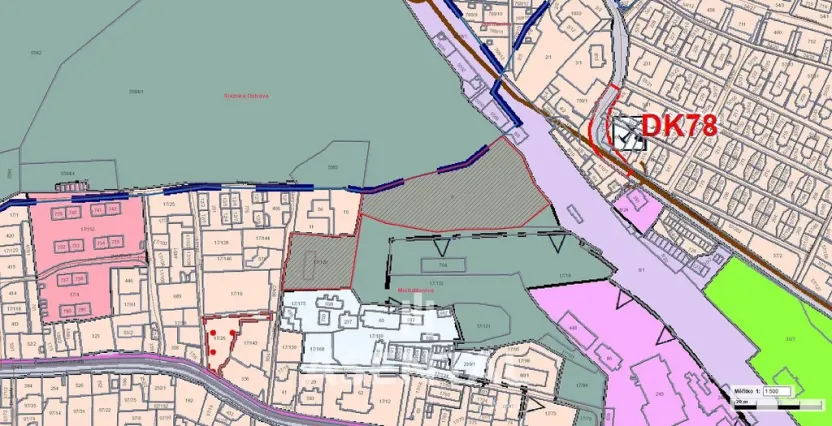 Prodej pozemku, Ostrava - Michálkovice, Tvrdého, 11902 m2