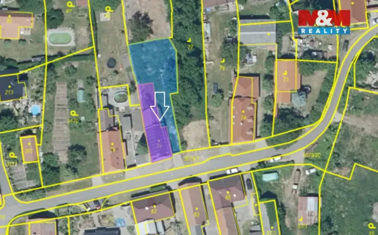 Prodej pozemku pro bydlení, Podbořany - Buškovice, 619 m2