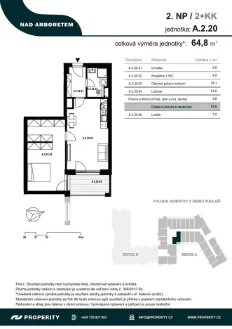 Prodej bytu 2+kk, Brno, třída Generála Píky, 57 m2