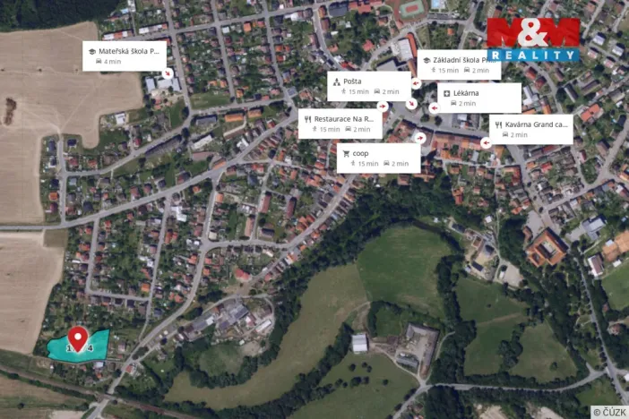 Prodej louky, Přibyslav, U Barevny, 5419 m2