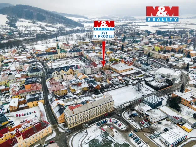 Prodej bytu 2+1, Moravská Třebová - Město, nám. T. G. Masaryka, 60 m2