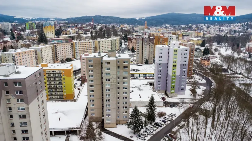 Prodej bytu 3+1, Jablonec nad Nisou, Na Vršku, 59 m2