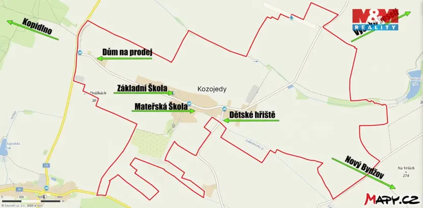 Prodej rodinného domu, Kozojedy, 103 m2