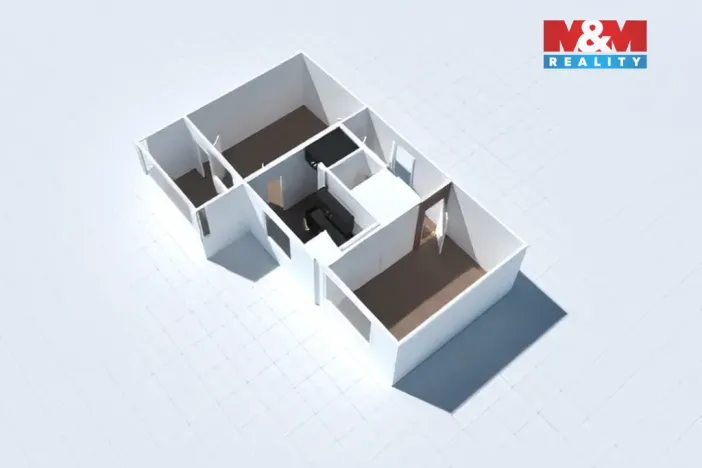 Prodej bytu 2+1, Ostrava - Poruba, Hlavní třída, 60 m2