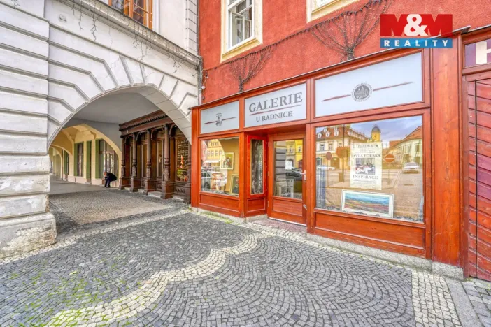 Pronájem obchodního prostoru, Žatec, náměstí Svobody, 80 m2