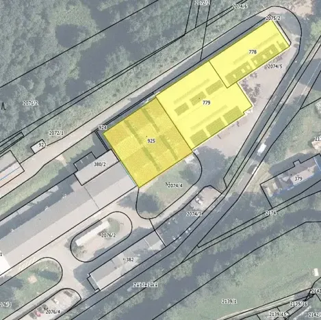 Pronájem skladu, Hanušovice, 3651 m2