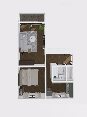 Prodej bytu 2+1, Ostrava, 1. československého armádního sboru, 54 m2