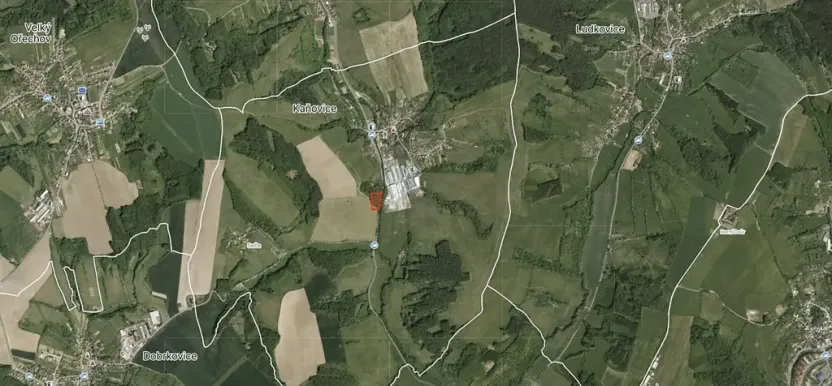 Prodej pole, Kaňovice, 6860 m2