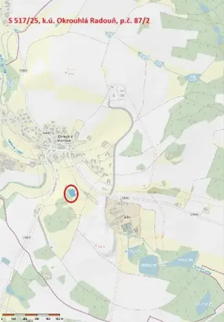 Prodej lesa, Okrouhlá Radouň, 2772 m2