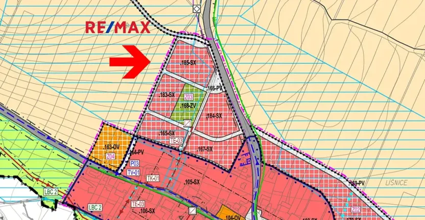 Prodej pozemku pro bydlení, Líšnice, 831 m2