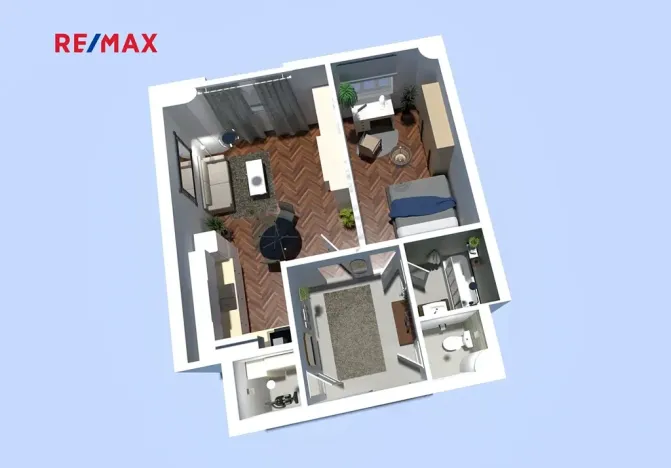 Prodej bytu 2+1, Praha - Krč, Pacovská, 48 m2