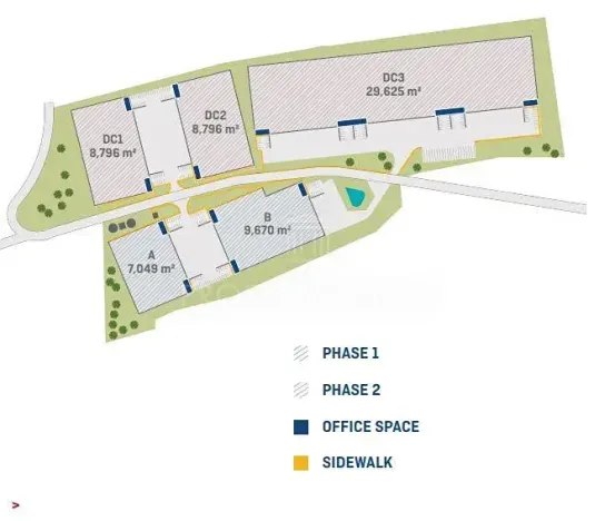 Pronájem skladu, Myslinka, 5906 m2