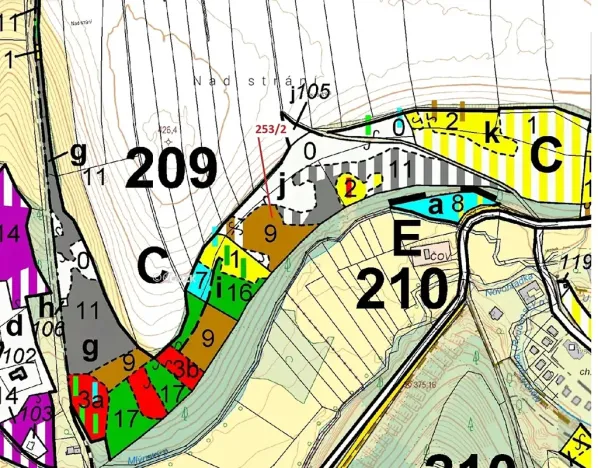 Dražba lesa, Nové Hrady, 7263 m2