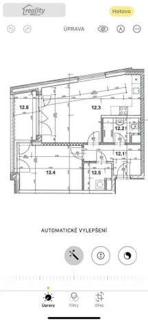 Pronájem bytu 2+kk, Praha - Stodůlky, Toufarova, 57 m2