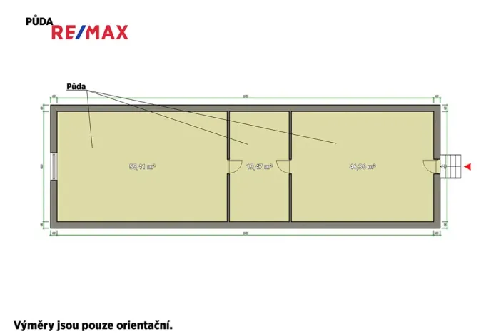 Prodej chalupy, Mezholezy, 96 m2