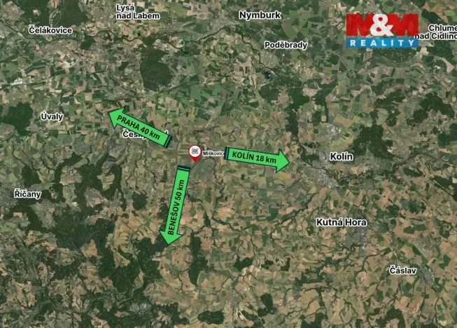 Prodej komerčního pozemku, Třebovle - Miškovice, 16998 m2