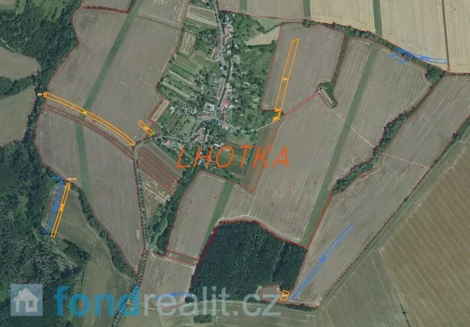 Prodej pozemku, Kostelany - Lhotka, 13279 m2