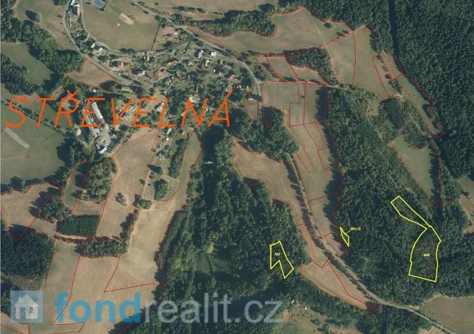 Prodej pole, Železný Brod, 12622 m2