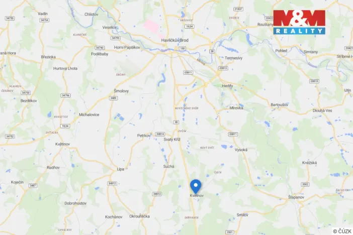 Prodej zahrady, Havlíčkův Brod - Květnov, 2336 m2