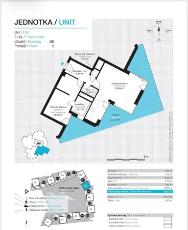 Pronájem bytu 2+kk, Praha - Žižkov, Ke kapslovně, 67 m2