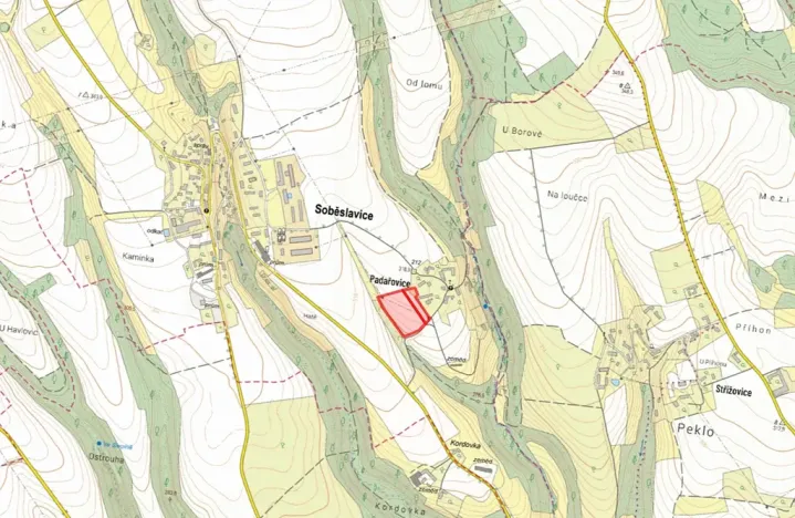 Prodej pole, Soběslavice, 17348 m2