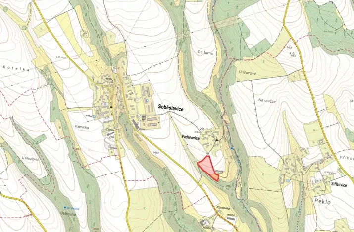 Prodej pole, Soběslavice, 13596 m2